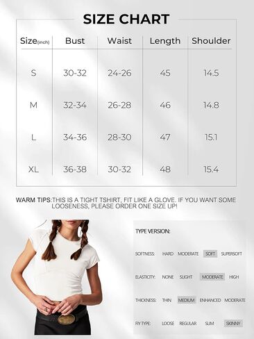 Women's Crew Neck Short Sleeve Tops, Slim Fit T Shirts Basic Tee Going Out Tops 2024 Trendy Tight T Shirts in Saudi Arabia