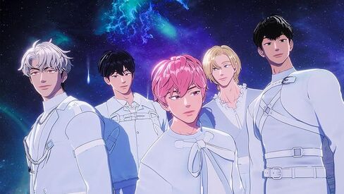PLAVE ASTERUM 1st Single Album Photostand package+QR card+Photocard+Sticker+Accordion postcard+Tracking Sealed in Saudi Arabia