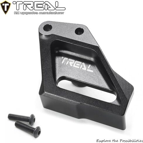 TREAL Aluminum 7075 Chain Guard Protector for Losi 1/4 Promoto-MX Motorcycle(Black) in Saudi Arabia