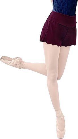 Dance Knit Shorts High Waist Elastic Sports Shorts in Saudi Arabia