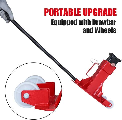 TCE ATZ120005U Torin Heavy Duty Car Jack Stand with Lock, 12 Ton (26,400 lb) Capacity, Red, 1 Pair in Saudi Arabia