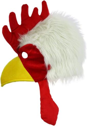 Nicky Bigs Novelties Adult Funny Animal Hats - Land Bird Sea Zoo Farm Cosplay Halloween Costume Accessory in Saudi Arabia