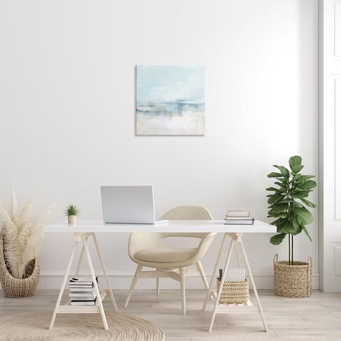 Stupell Industries Abstract Cloudy Landscape Blue Fog Canvas Wall Art, Design by June Erica Vess in Saudi Arabia