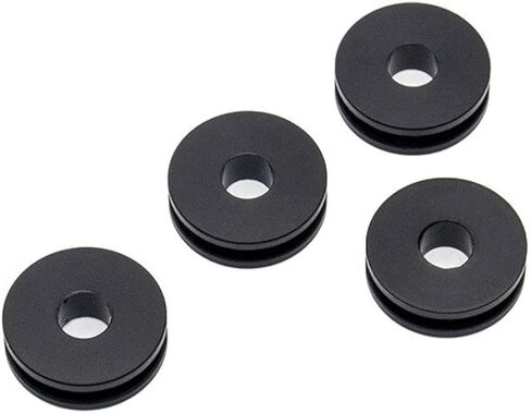 قطع غيار الدراجات النارية حلقات جلبة الزجاج الأمامي قابلة للفصل 4 قطع من أجل Road King Heritage Softail in Kuwait