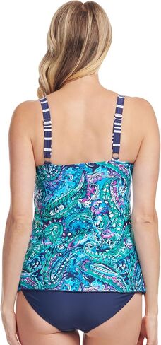 Women's Bandeau Tankini Swimsuit Tops Modest Swimwear Tankini Tops for Women Swimwear Top Only in Saudi Arabia