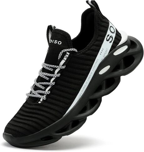 SPOSENS Mens Walking Shoes Lightweight Tennis Shoes Men Running Shoes for Man Casual Shoes Slip on Gym Shoes in Saudi Arabia