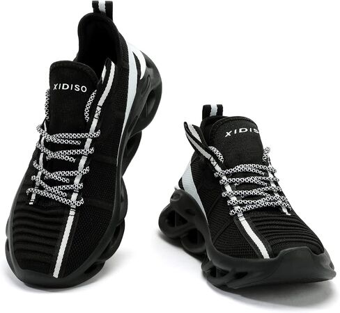 SPOSENS Mens Walking Shoes Lightweight Tennis Shoes Men Running Shoes for Man Casual Shoes Slip on Gym Shoes in Saudi Arabia