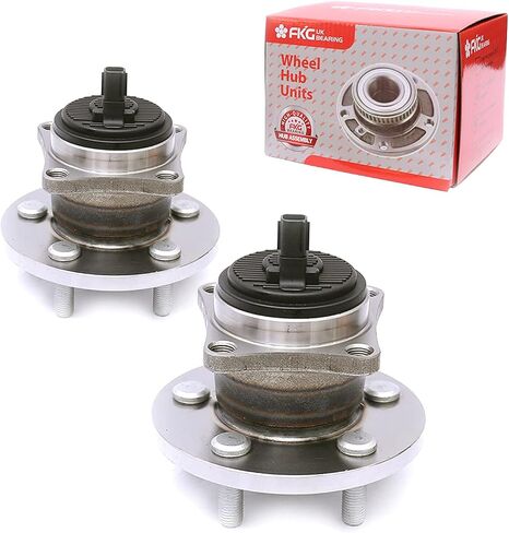 FKG 512403 Rear Wheel Bearing Hub Assembly fit for 2009-2016 Toyota Corolla, 2009-2010 Ponitac Vibe FWD 1.8L 4Cyl L, 2009-2014 Toyota Matrix FWD 1.8L 5Cyl L, 5 Lugs set of 2 in Saudi Arabia