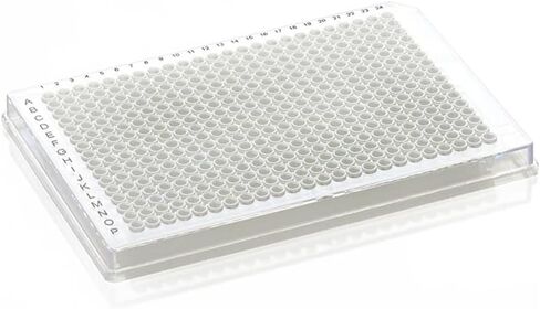 4titude 4ti-0387, FrameStar 384 Well Skirted PCR Plate with Clear Frame Frosted Well, Pack of 50 in Saudi Arabia