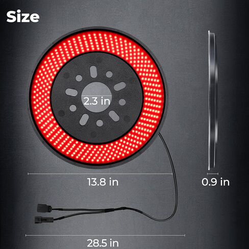 ضوء الفرامل الاحتياطية LED Plug-N-Play متوافق مع Jeep Wrangler 2007-2018 JK JKU YJ TJ، ضوء أحمر ساطع in Saudi Arabia