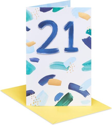 American Greetings 21st Birthday Card (Serious Decisions) in Saudi Arabia
