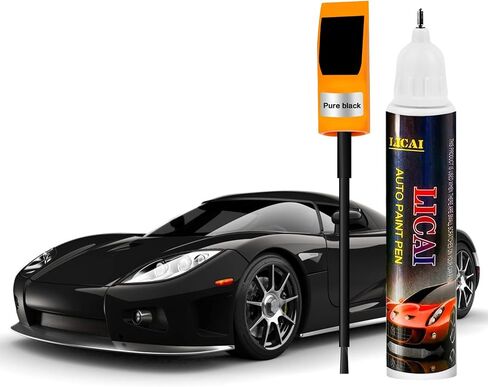 Touch Up Paint For Cars, Automotive Car Paint Pen Scratch Repair Two-In-One Touch Up Paint, Premium Car Scratch Remover for Deep Scratches 0.4 fl oz (Gray) in Saudi Arabia