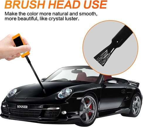 Touch Up Paint For Cars, Automotive Car Paint Pen Scratch Repair Two-In-One Touch Up Paint, Premium Car Scratch Remover for Deep Scratches 0.4 fl oz (Gray) in Saudi Arabia