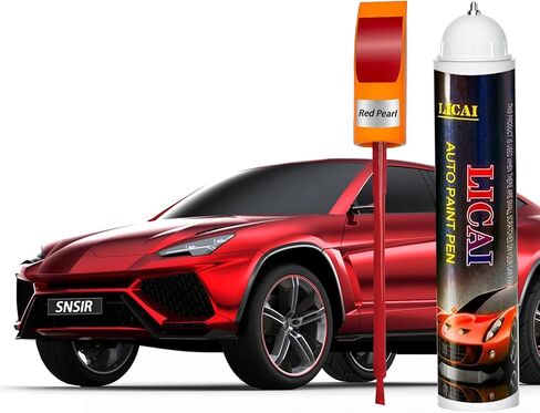 Touch Up Paint For Cars, Automotive Car Paint Pen Scratch Repair Two-In-One Touch Up Paint, Premium Car Scratch Remover for Deep Scratches 0.4 fl oz (Gray) in Kuwait