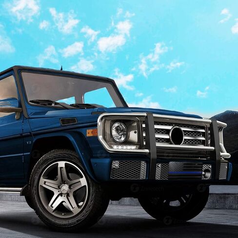 Zone Tech USA American Flag License Car Tag Plate with Thin Blue Line Thick Durable Embossed Monochrome Novelty Great American Pledge of Allegiance in Kuwait