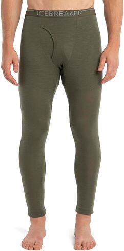 Icebreaker Men's Standard 175 Everyday Cold Weather Leggings-Wool Base Layer Thermal Pants with Fly in Saudi Arabia