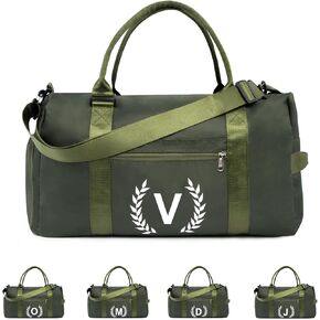 Gym Bag for Women & Men, Fitness Workout Sports Travel Duffle Bag with Wet Pocket & Shoes Compartment, Great Present for Gym Lovers