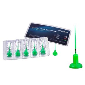 Easydo Endo Sonic Activation System Needle Tips 60PCS Replacement SOFE & Bendable Needle Files (Green)