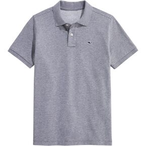 vineyard vines Boys' Edgartown Short Sleeve Pique Polo