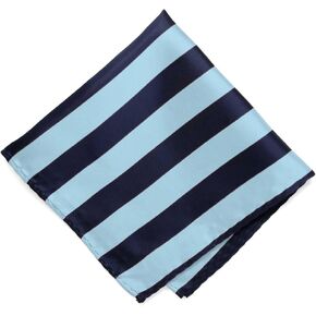 tiemart Striped Pocket Square