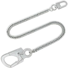 Ahiller Wallet Chain,25" Pocket Chain Men,Long Key Chain With Double Locking Mechanism,Heavy Duty Biker Chain,Belt Chain