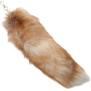 Animal Tail Key-Ring Tails Chain Keychain Personalized Animal Keyring Gift Long Charm Keychain for Women Girl