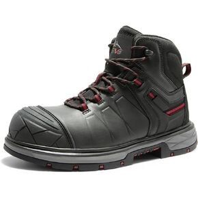 NORTIV 8 Steel Toe Boots for Men Waterproof Safety Construction Work Boots
