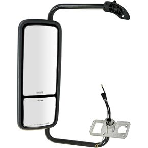 مجموعة مرايا جانبية بديلة رائعة، مرآة كهربائية، مسخنة، غطاء من الكروم، من أجل 2002-2015 Freightliner Columbia، 2001-2010 Freightliner Coronado، 1996-2010 Freightliner Century، جانب الركاب in Kuwait