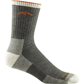 Darn Tough Hiker Midweight Micro Crew Sock with Cushion, Mens Socks for Hiking and Camping, Boot Socks (Style 1466)
