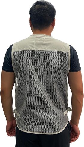 Mens Fishing Vest Safari Hiking Travel Photography with Multi Pocket Work Vest in Saudi Arabia