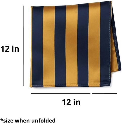 tiemart Striped Pocket Square in Saudi Arabia