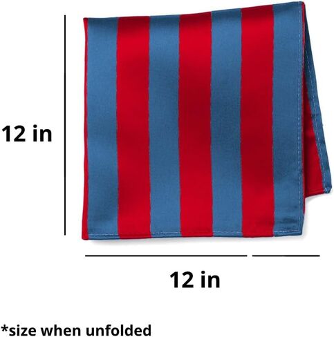 tiemart Striped Pocket Square in Saudi Arabia