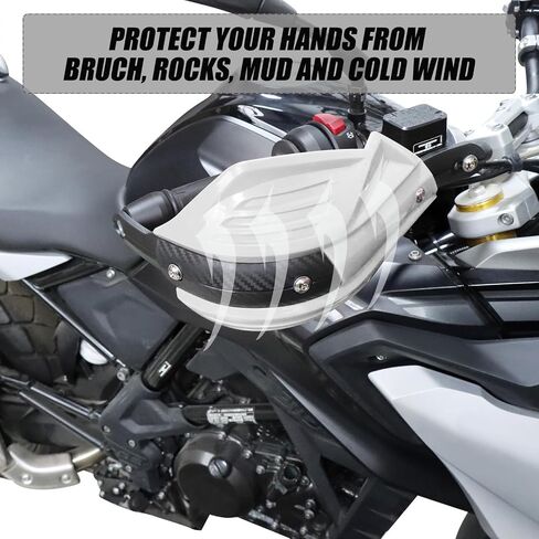 Universal Dirt Bike Handguards 7/8" 22mm and 1 1/8" 28mm Motorcycle Hand Guard for Dirt Bike Motorcycle Supermoto Racing ATV in Saudi Arabia