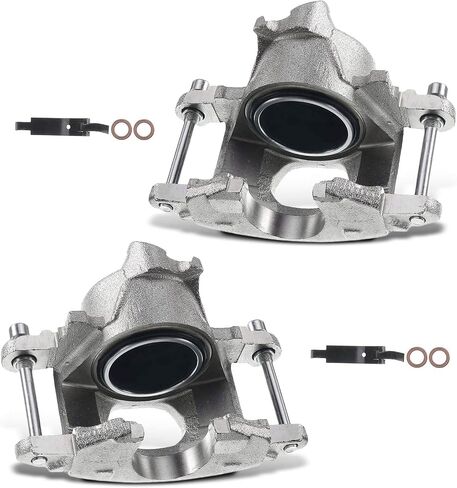 A-Premium Disc Brake Caliper Assembly Without Bracket Compatible with Select Chevy, Cadillac, Buick, GMC, Pontiac and Oldsmobile Models - Impala, Camaro, Caprice, LeSabre, Riviera - Front Driver in Saudi Arabia