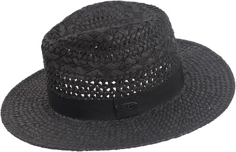 Summer Straw Sun Hat, Wide Brim Fedora Panama Beach Hats for Men and Women in Kuwait