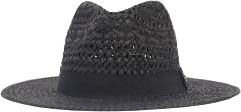 Summer Straw Sun Hat, Wide Brim Fedora Panama Beach Hats for Men and Women in Kuwait