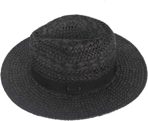 Summer Straw Sun Hat, Wide Brim Fedora Panama Beach Hats for Men and Women in Kuwait