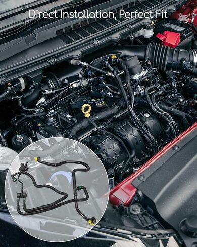Vapor Canister Purge Valve Hose Fits for Ford Edge 2.0L EcoBoost Lincoln MKX Lincoln MKZ Lincoln Nautilus 2015-2023, Durable Tube Assembly Fuel Vapour Separator Replace F2GZ9D289A in Saudi Arabia