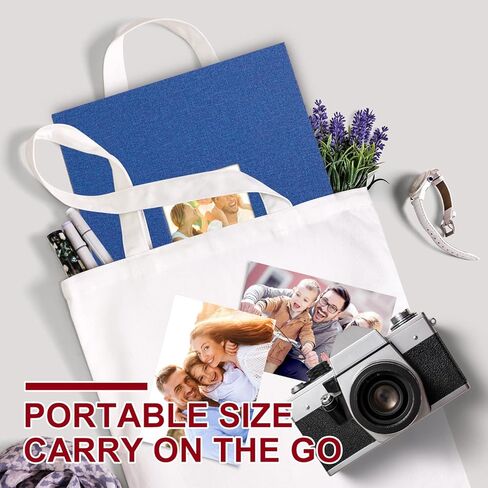 Lanpn Photo Album 8x8, Linen Hard Cover Acid Free Slip Slide in Photo Albums Sleeves Holds 50 Top Load Vertical Only 8x8 Pictures (Black) in Kuwait