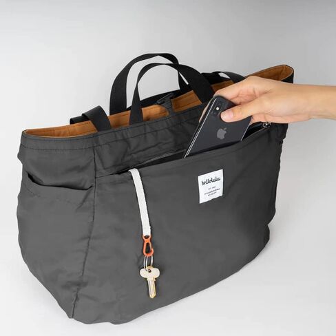 Hellolulu JAKE Double Sided 2 Way Nylon Tote Handbag in Saudi Arabia