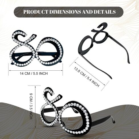 Birthday Glasses, birthday party glasses, Funny Plastic Eyewear Birthday decorations in Kuwait