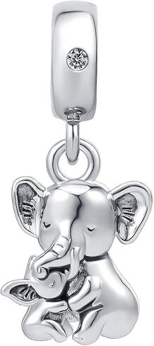 Pet Dog Cat Charm for Pandora Bracelets Paw Print Bead for Mothers Day Gifts Jewelry in Saudi Arabia
