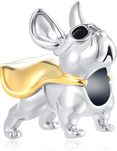 Pet Dog Cat Charm for Pandora Bracelets Paw Print Bead for Mothers Day Gifts Jewelry in Saudi Arabia