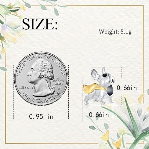 Pet Dog Cat Charm for Pandora Bracelets Paw Print Bead for Mothers Day Gifts Jewelry in Saudi Arabia