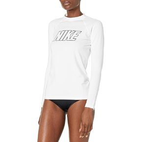 Nike Women's Standard UPF 40+ Short Sleeve Rashguard Swim Tee