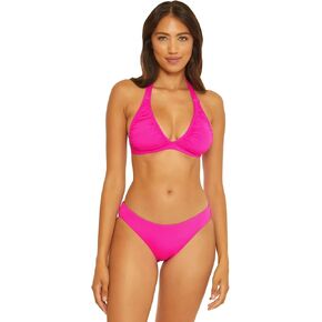 Becca by Rebecca Virtue womens Santorini Shirred Amari Halter