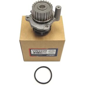 VW2220 Engine Water Pump for 99-15 Volkswagen Jetta, 98-06 Golf Beetle 2.0L SOHC & 01-06 Audi A4 TT Quattro, 99-06 Jetta Beetle Golf Passat 1.8L DOHC Turbo