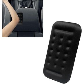 Arm Rest Elbow Pads for Car, Car Elbow Memory Foam Rest Pads, Removable Elbow Support Pad, Universal Car Center Console Armrest Cushion for Relieve Elbow Pain (2PCS)