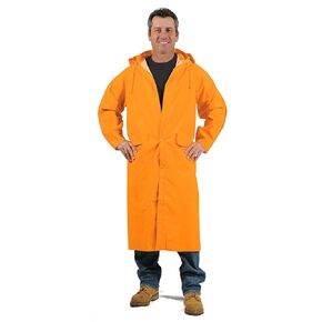 Galeton Men's Standard RAIN Coat, Orange, 4X-Large