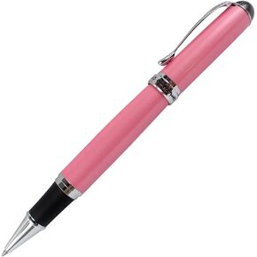 Gullor Jinhao X750 Rollerball Pen, Silver Trim, Black Ink(0.7mm), Silver